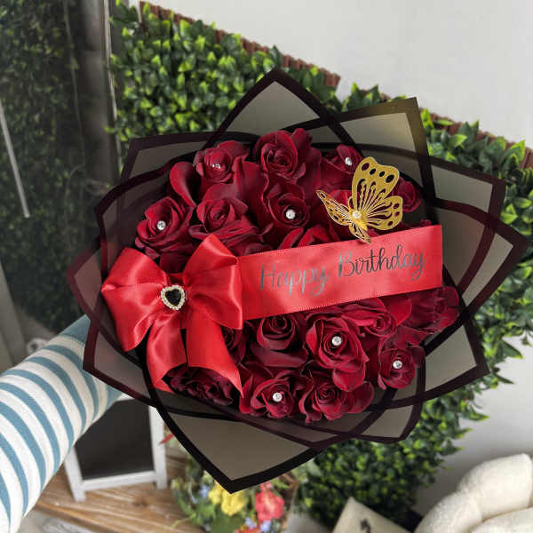 Happy Birthday Ramo Bouquet