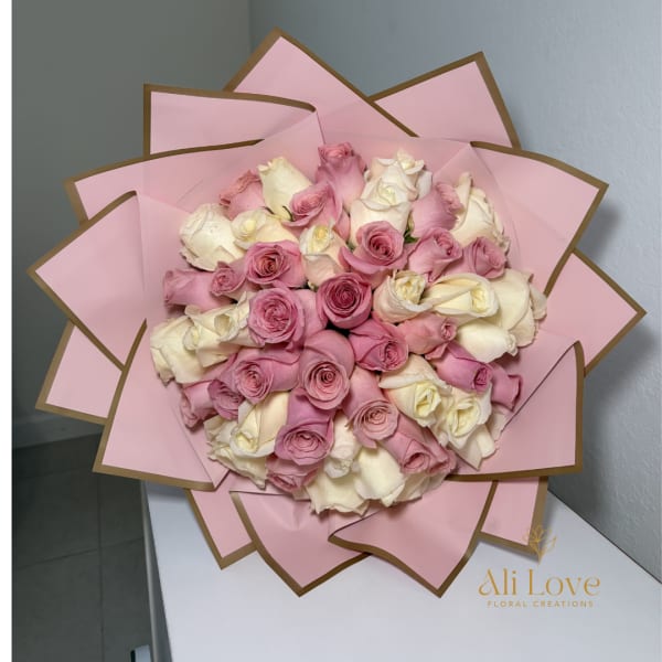 Pink and White Bouquet