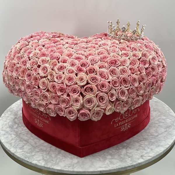 Pink heart for the loved one V