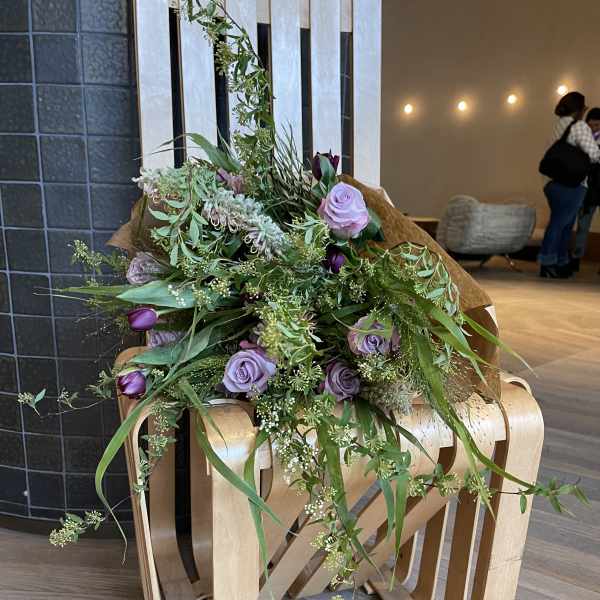 Wrapped bouquet