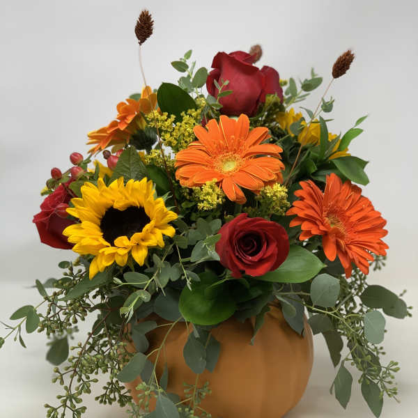 Floral Pumpkin