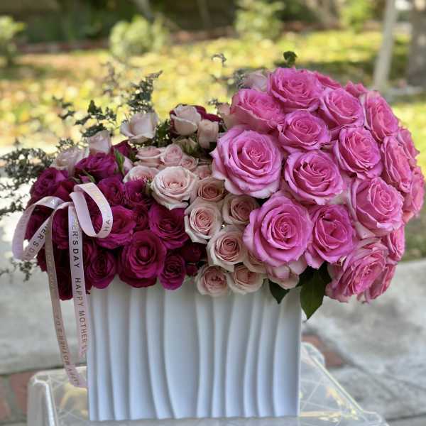 Shades of pink!