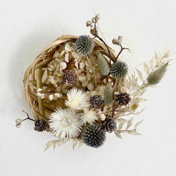 Winter Neutral Mini Wreath