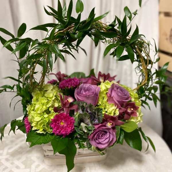 Spring garden basket