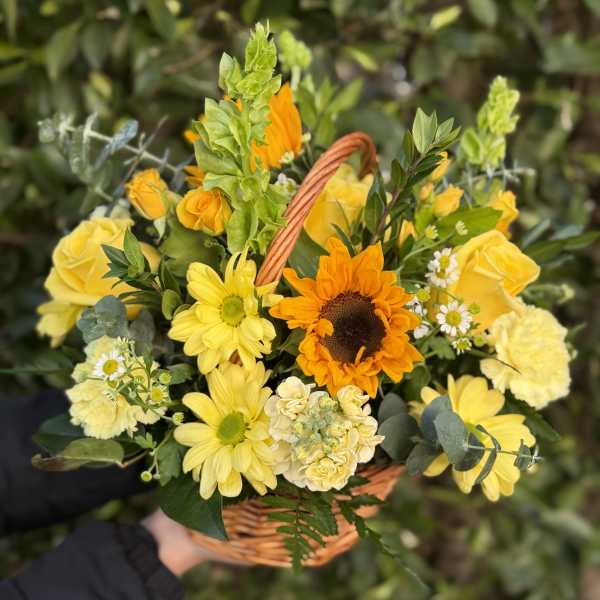 Sunshine Garden Basket