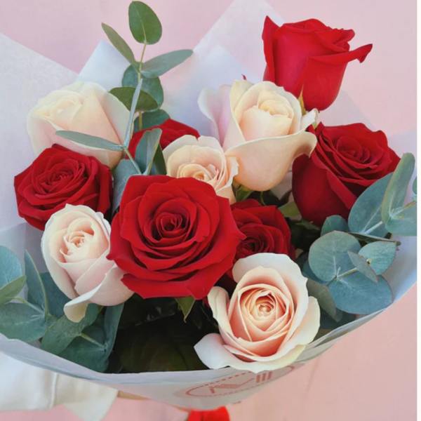 Red & Pink Roses