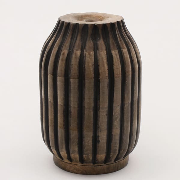MCM Wooden Vase
