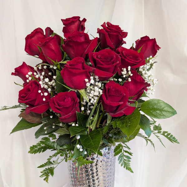 2 Dozen Red Roses