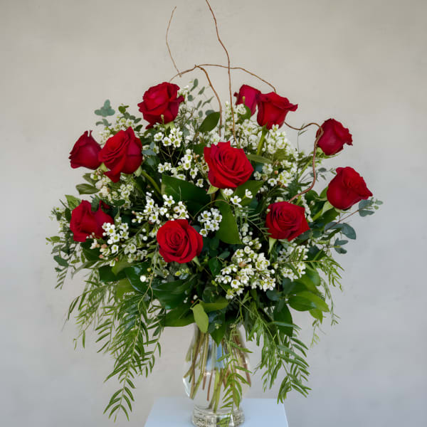 LF23 - 1, 2 or 3 Dozen Red Roses