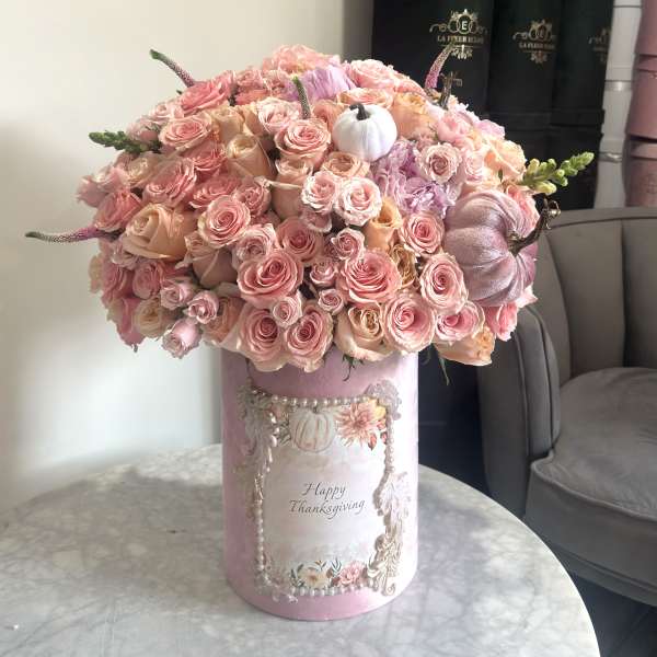 Blush Thanksgiving Bloom Box
