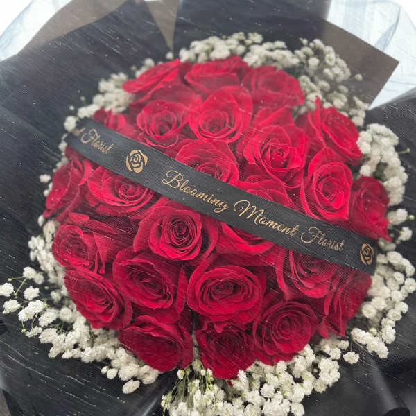 [FRESH FLOWER] Classic romance red rose bouquet