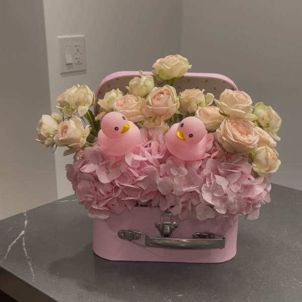 Pretty in Pink Baby Blossom Box