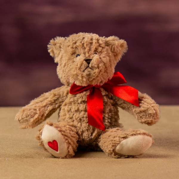 Old-style Teddy Bear (caramel) 6 inch