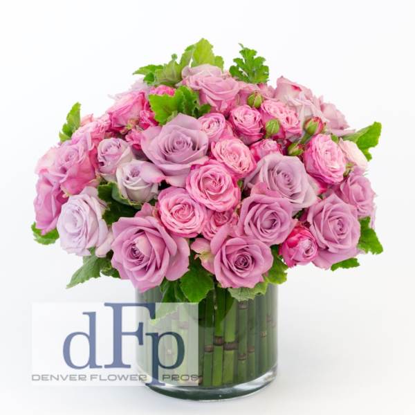 Lavender Rose arrangement