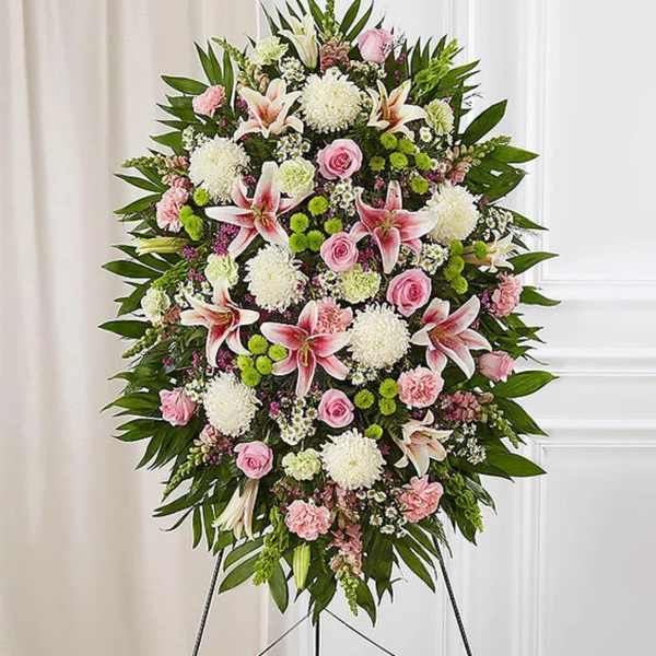 Pastel Sympathy Standing Spray