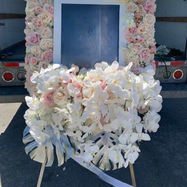 Elegant Memorial Floral Tribute