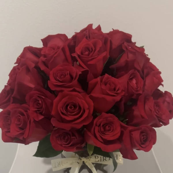 Three Dozen Red Roses