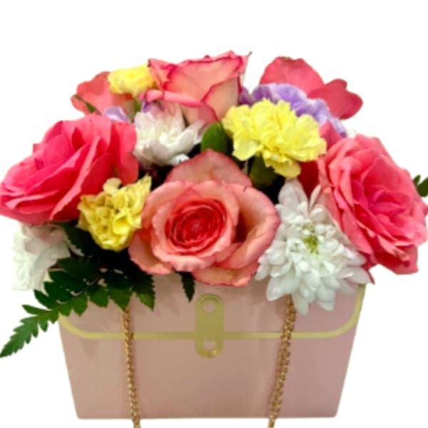 The Radiant Mother Purse Arrangement