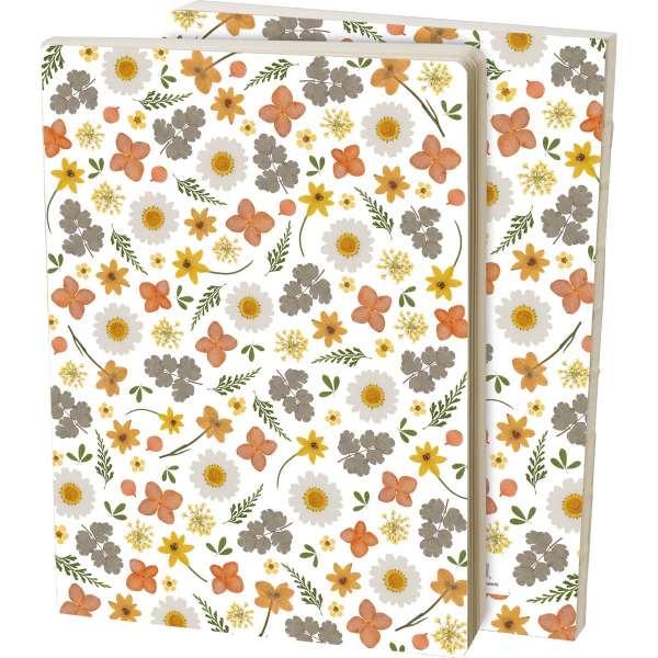 Journal- Pressed Flower Design