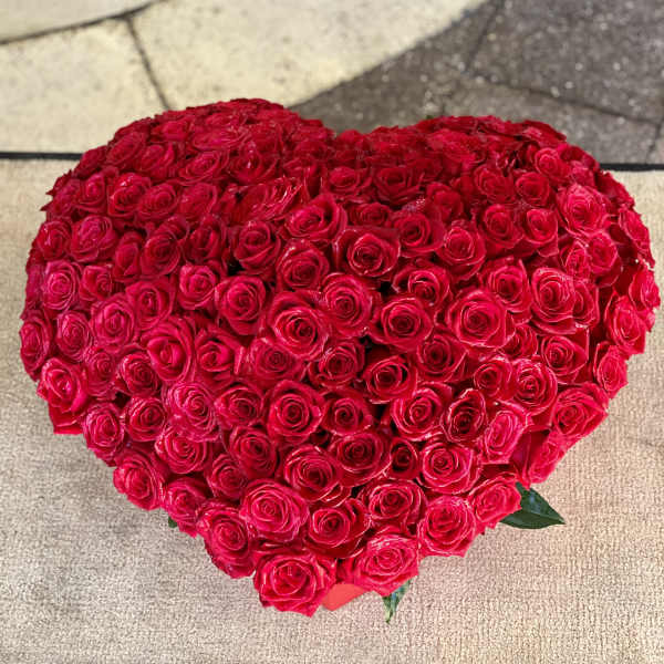 Heart of roses