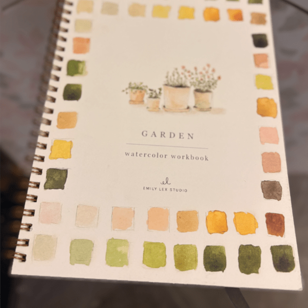 Watercolor workbook- Garden