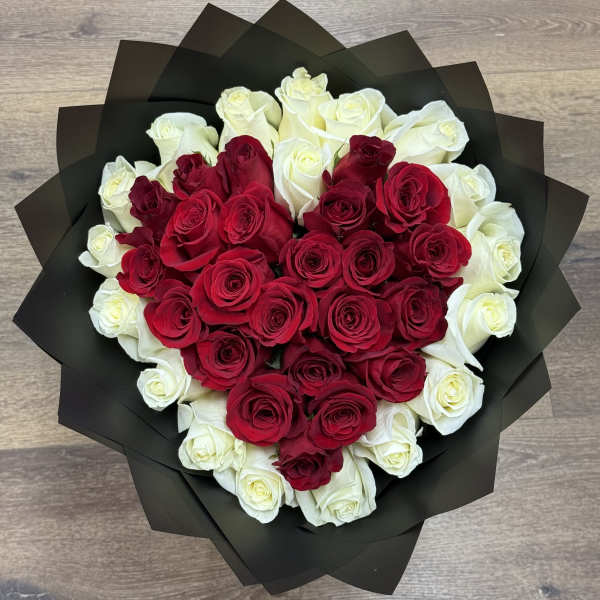 Midnight Heart Bouquet