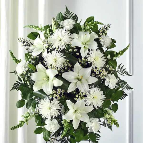 Graceful White Tribute – Standing Spr