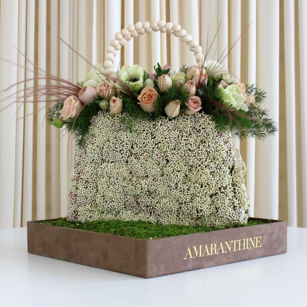 Blooms in Vogue Floral Purse