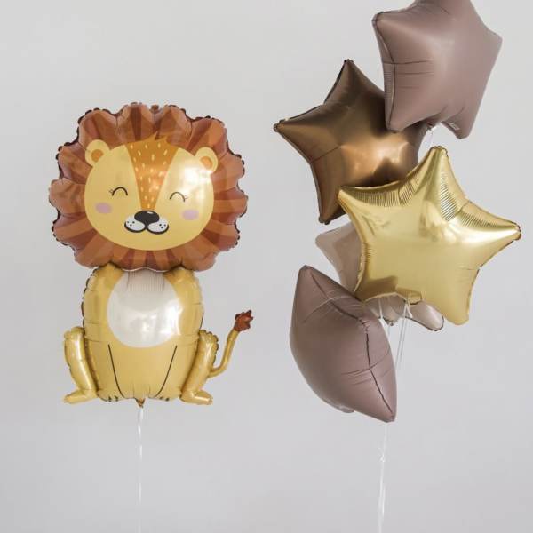 Cute Lion Balloon set