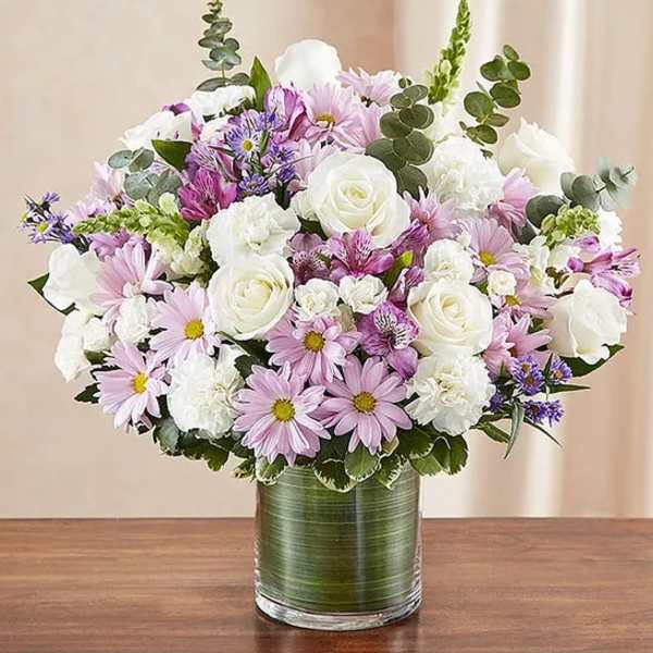 Cherished Memories - Lavender & White