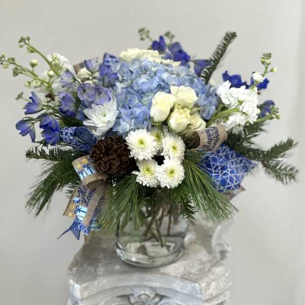 Hanukkah Harmony by Westford Florist Art by Veny