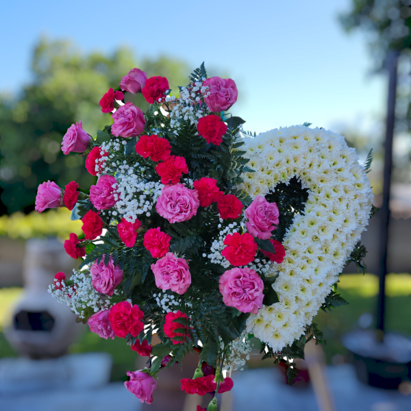 Sympathy Heart Bouquet