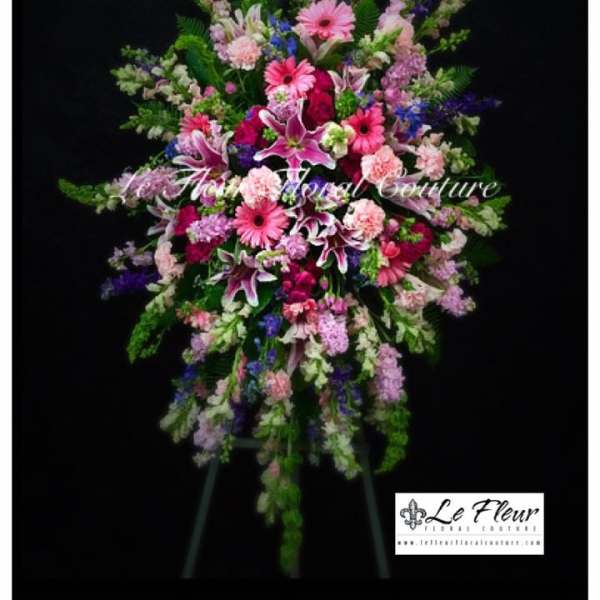 Spring Elegance Standing Spray