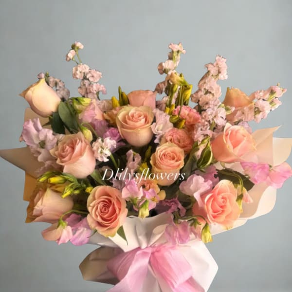 Pretty in Pink by D'Lily's Flowers