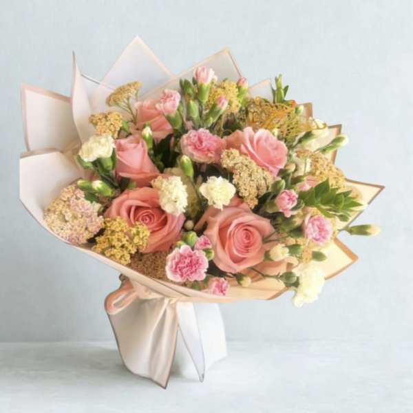 Rosy Ramo by D'Lily's Flowers