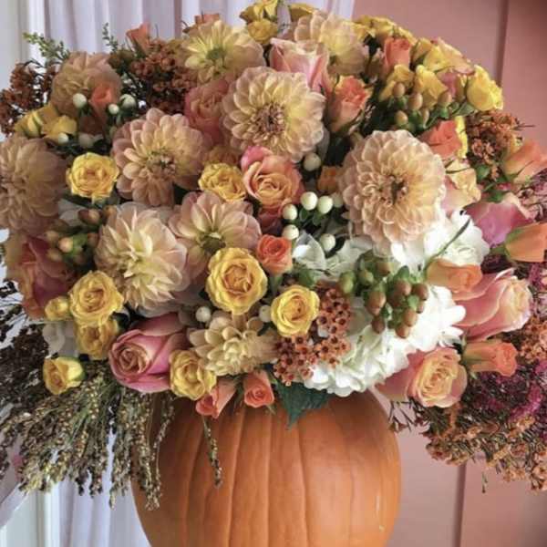 Autumn Pumpkin Arrangement