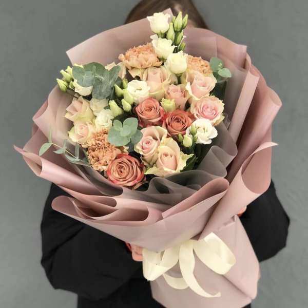 Pink and Peachy bouquet