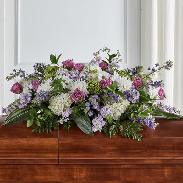 Meadows of Serenity Casket Spray ( 2 day min before service)
