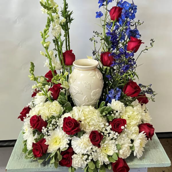 Sympathy Urn Arrangement