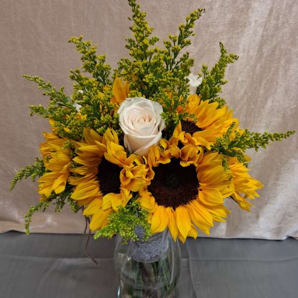 Sunflower Wedding Bouquet
