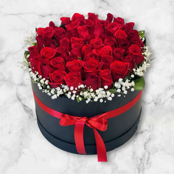 Forever Love Red Roses Box