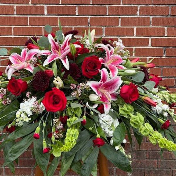 BOLD EMBRACE CASKET COVER