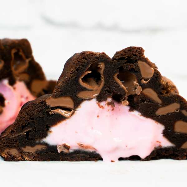 Strawberry Chocolate Lava Cookie - (NY Style)