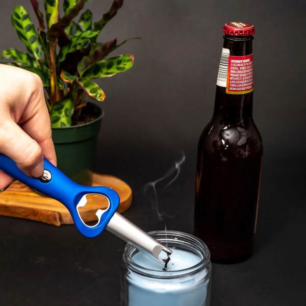Deluxe Arc Spark Lighter Blue