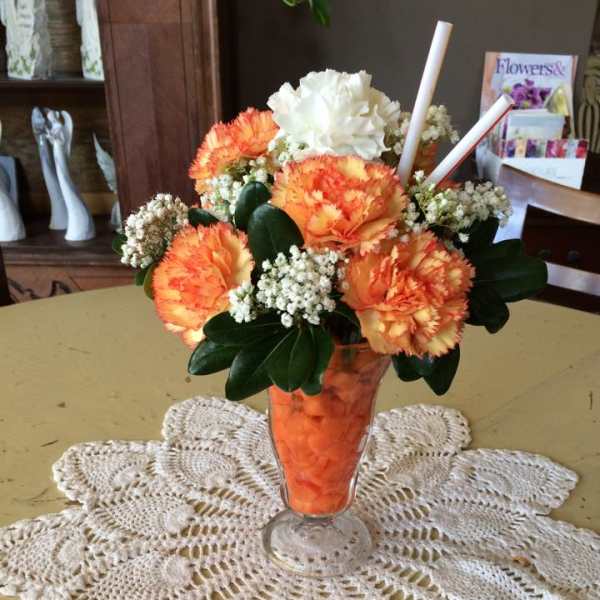 Eckert Florist's Orange Sorbet *LOCAL DELIVERY ONLY