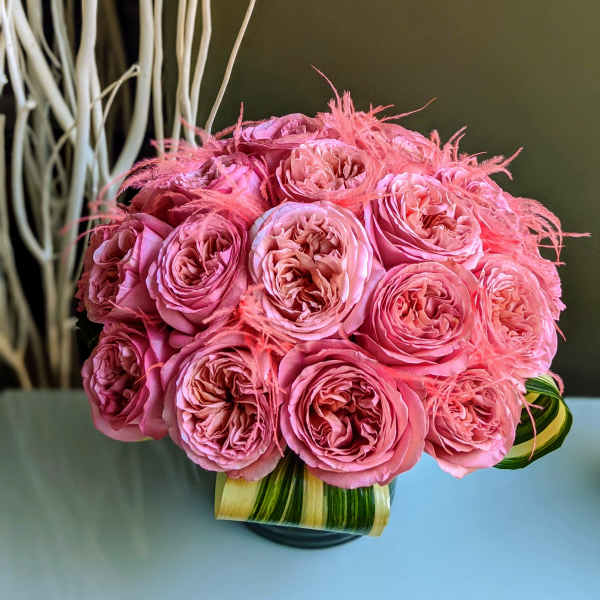 Pink Flamingos Roses When you want whimsical and wonderful!