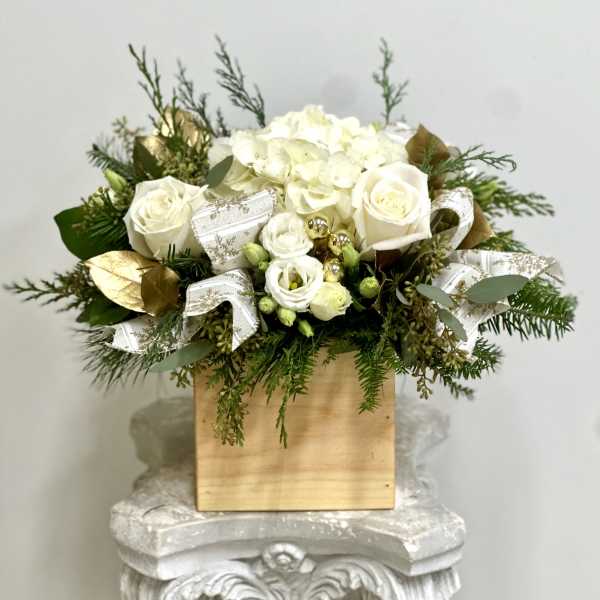 White Christmas by Westford Florist Art by Veny