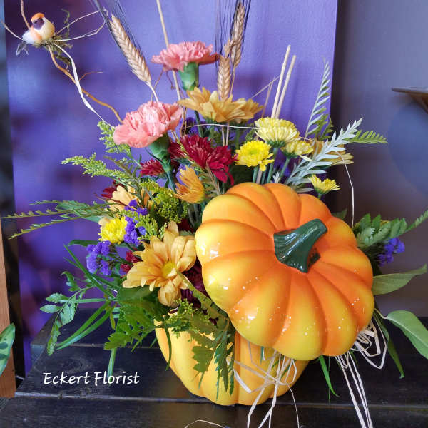 Eckert Florist's It's The Great Pumpkin Bouquet *LOCAL DELIVERY ONLY