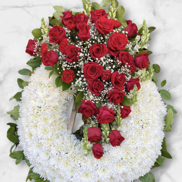 Medium Sympathy Wreath #2