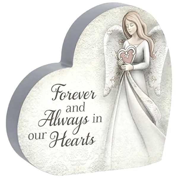"In Our Hearts" Heart Sitter